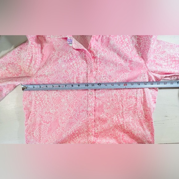 Ruby Rd. Classic Fit and Wrinkle Resistant Women’s shirt, Pink, Size 14 - Picture 6 of 8